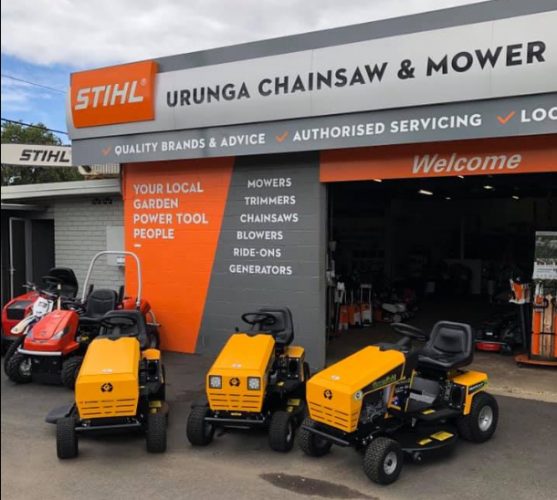 Urunga Chainsaw & Mower Store Front — Gardening Equipment In Coffs Harbour, NSW